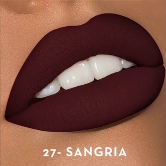⭐4/$15 Italia Deluxe Mousse Matte Lipstick Sangria - Picture 2 of 8